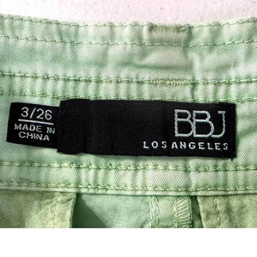 BBJ Los Angeles Women's Mint Green High Waisted Pleated Tapered Pants 3x26 - Picture 8 of 8